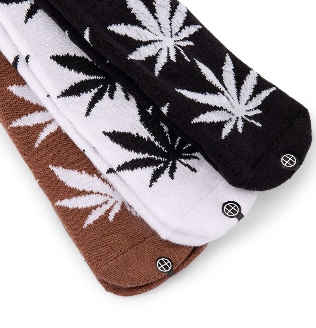 HUF - Strømper '3-Pack Plantlife Sock'