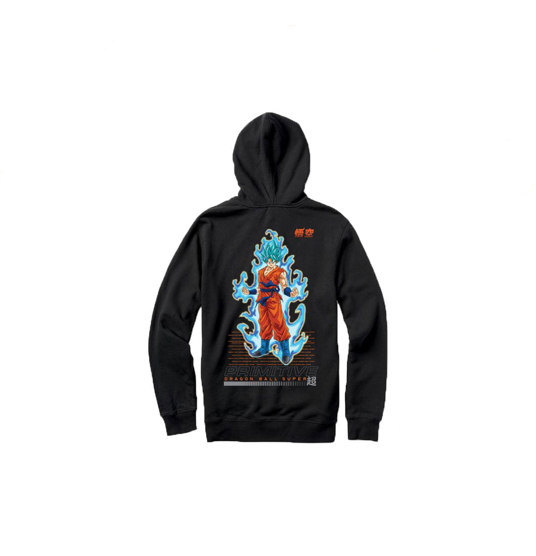 Primitive Skateboarding X DBZ - Hoodie 'SSG Goku' (Youth/Børn)