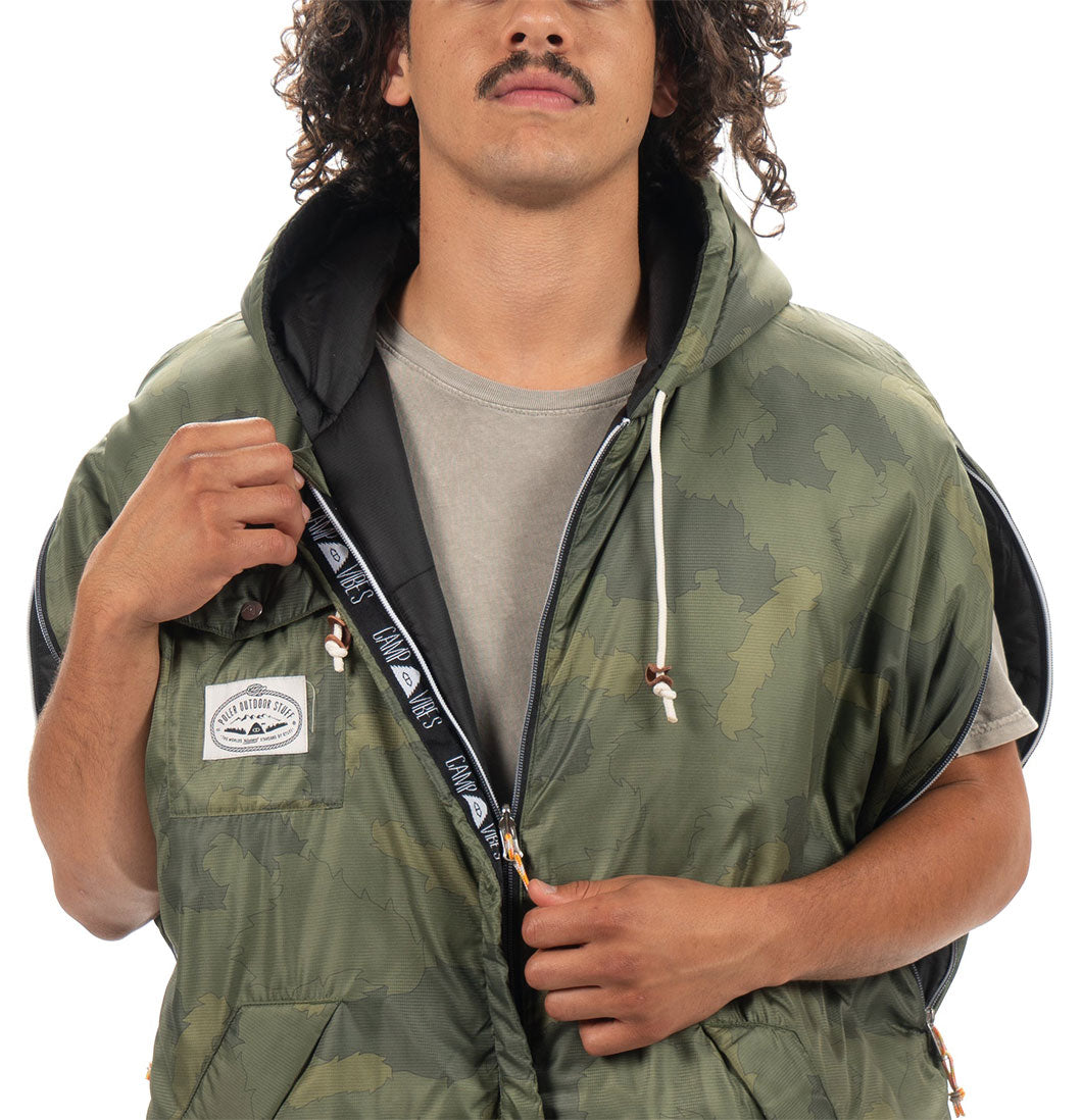 Poler - Napsack (Reversible) (Black/Furry Camo) - Plazashop