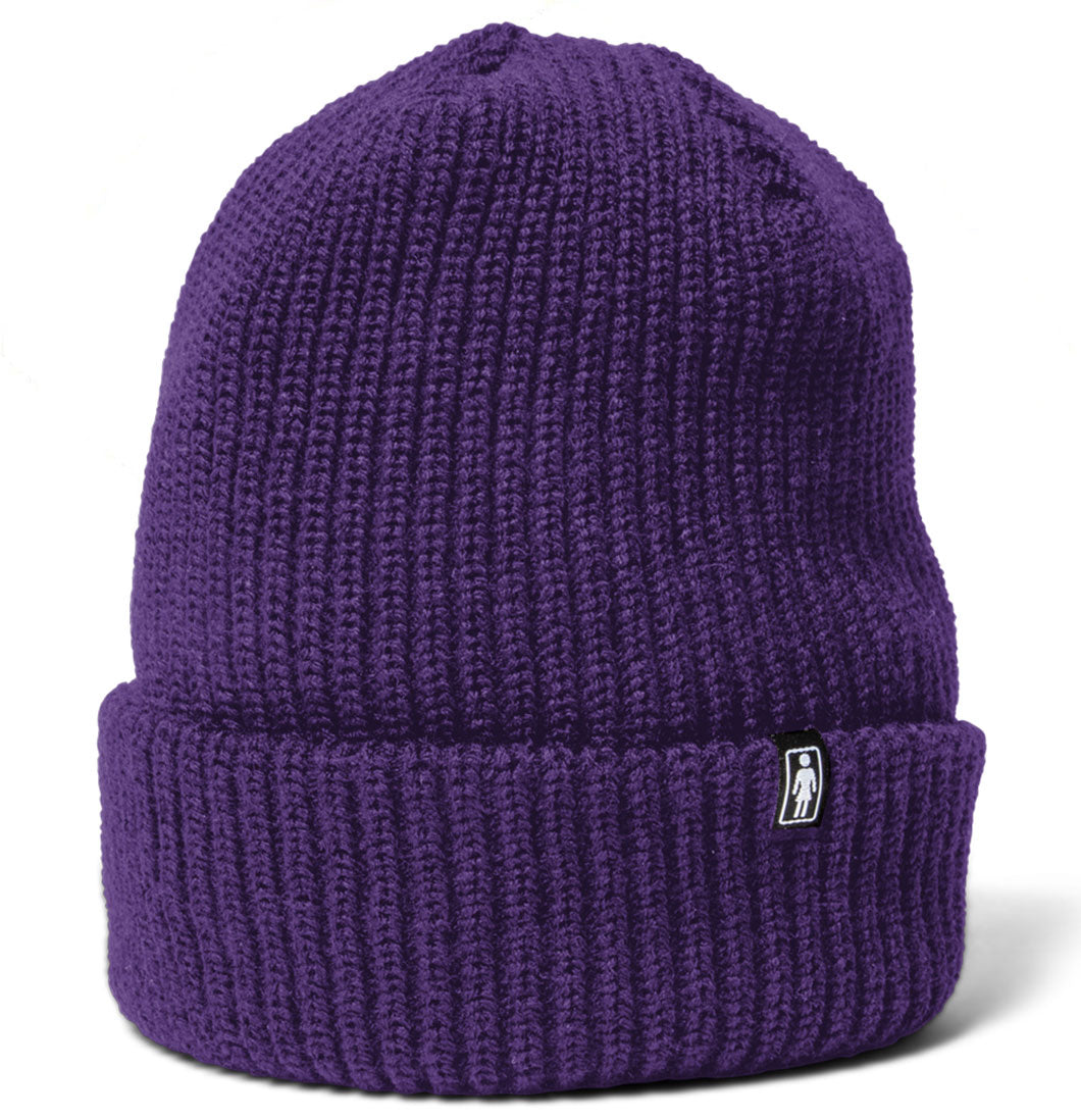Girl Skateboards - Hue 'OG Clip Beanie' (Purple) - Plazashop