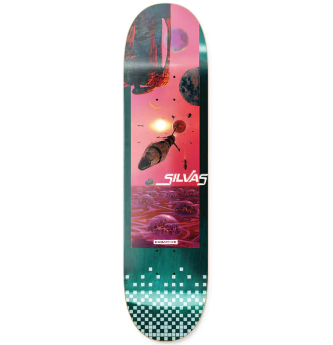 Primitive Skateboarding - Silvas 'New World' 8.0" - Plazashop