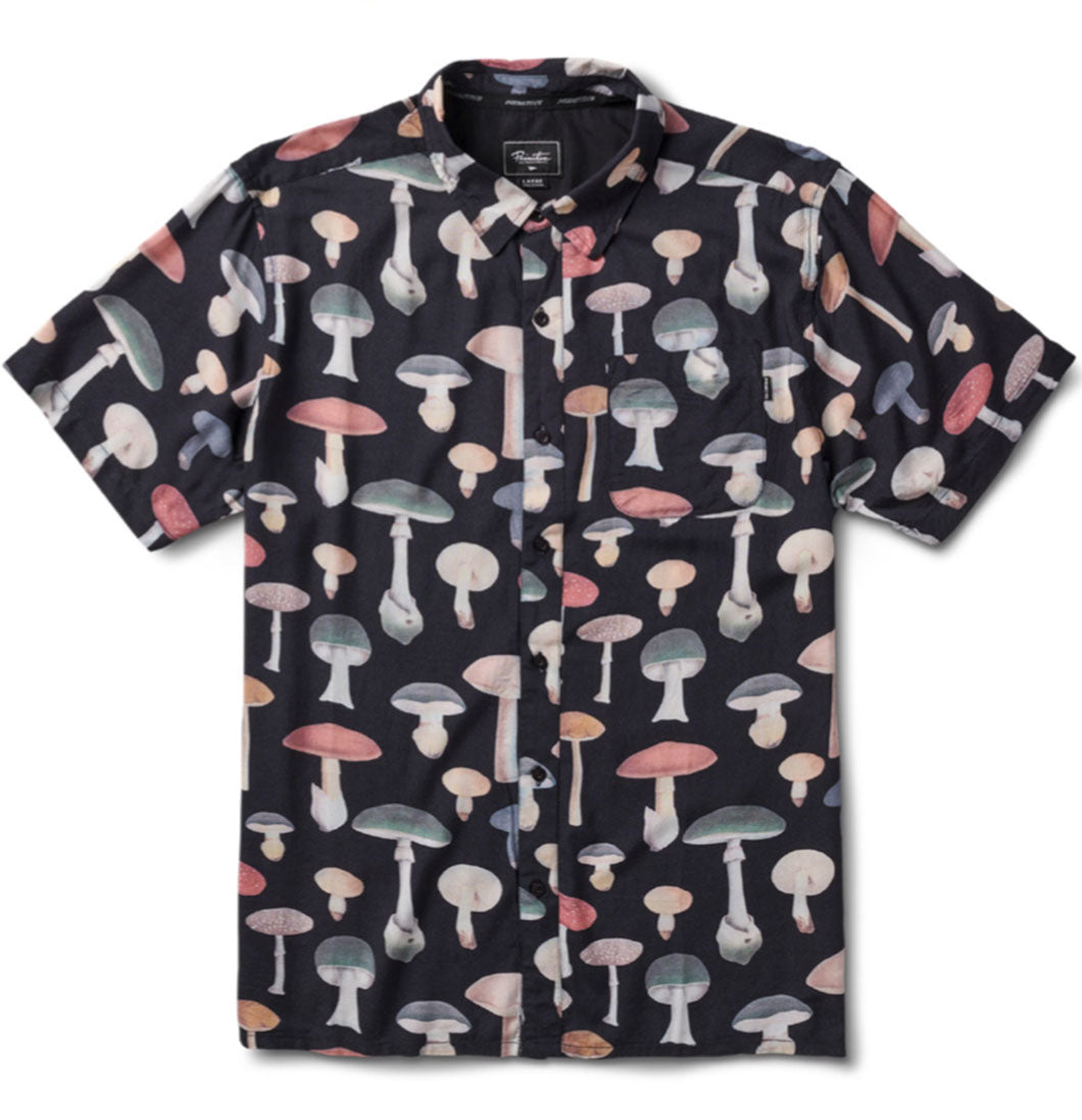 Primitive Skateboarding - Skjorte 'Haight' (Black) - Plazashop