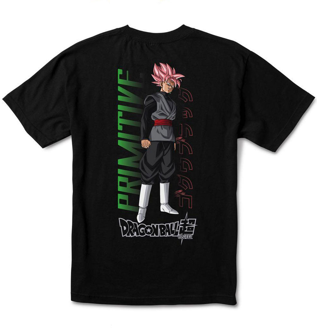 Primitive Skateboarding X DBZ - T-shirt 'SSR Goku Black Tee'