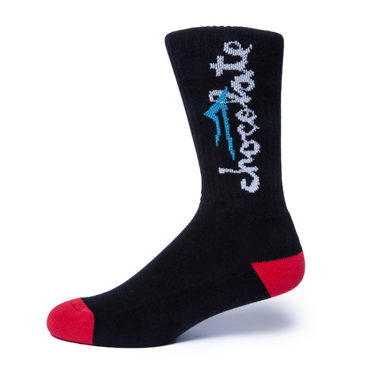 Lakai - Strømper 'Chunk Logo Sock' Black