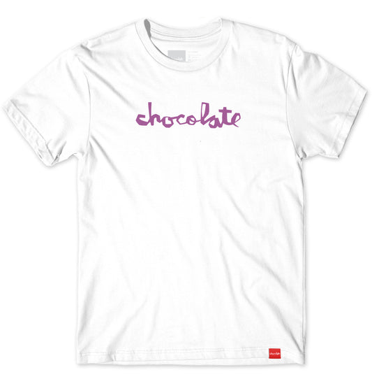 Chocolate Skateboards - T-shirt 'Chunk Tee' (White) - Plazashop