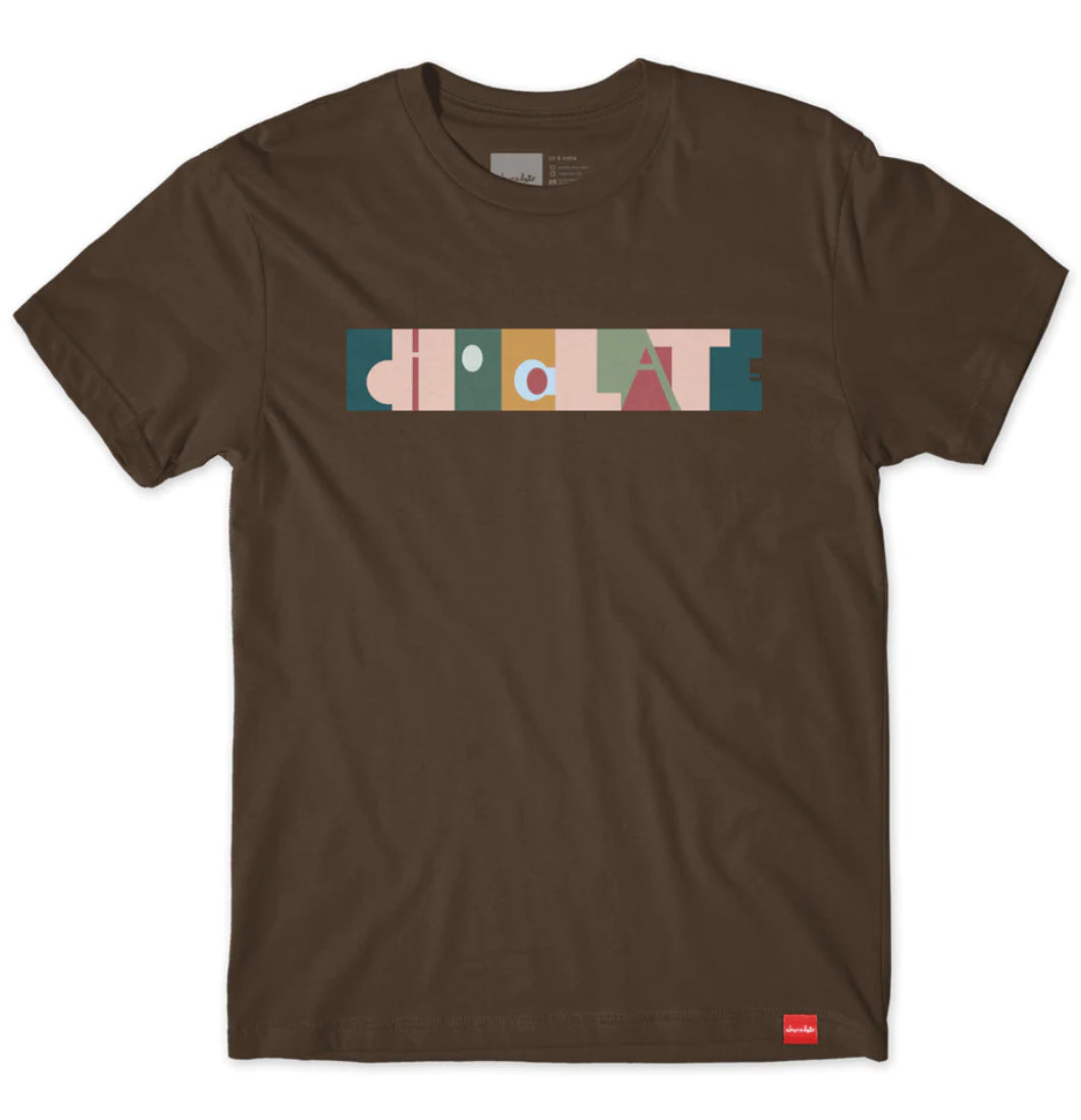 Chocolate Skateboards - T-shirt 'Oners Tee' (Brown) - Plazashop
