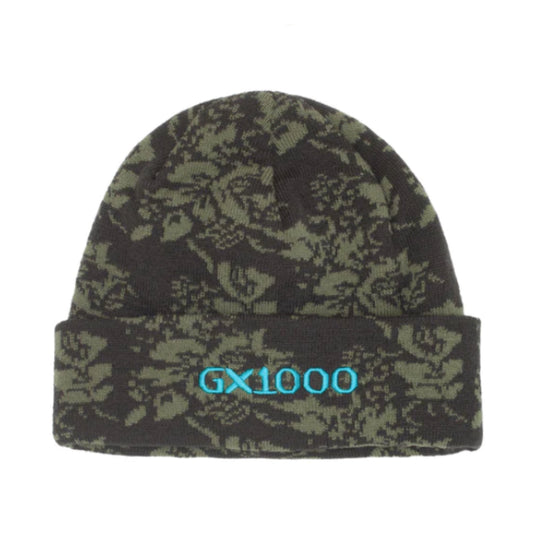 GX1000 - Hue 'Floral Beanie' (Green) - Plazashop