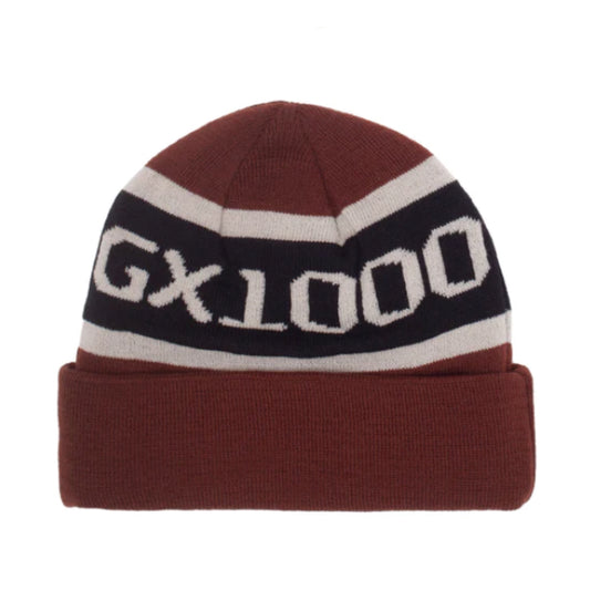 GX1000 - Hue 'OG Logo Beanie' (Brown) - Plazashop
