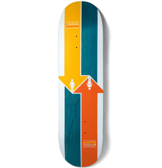 Girl Skateboards - McCrank 'Dual-Directional' Twin Tip (G069) 8.25"