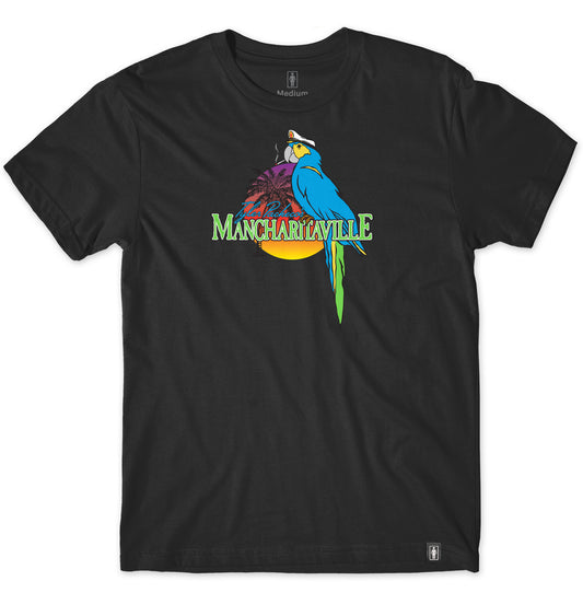 Girl Skateboards - T-shirt 'Mancharitaville Tee' (Black) - Plazashop