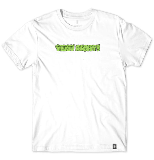 Girl Skateboards - T-shirt 'Yeah Right Tee' (White) - Plazashop