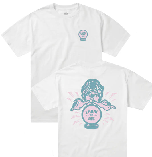 Lakai - T-shirt 'Fortune Teller Tee' (White) - Plazashop