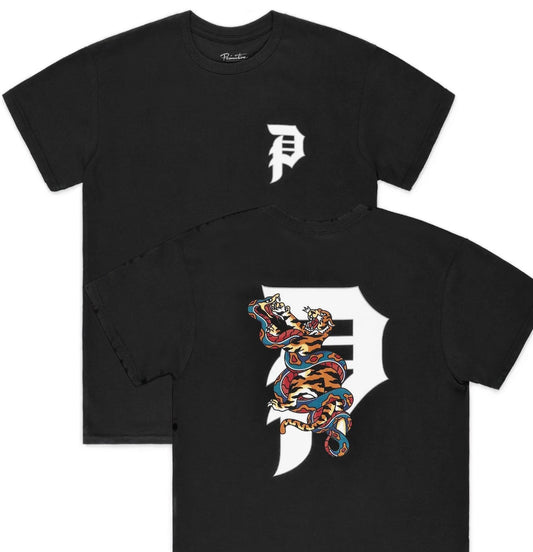 Primitive Skateboarding - T-shirt 'Tangle Tee' (Black) - Plazashop