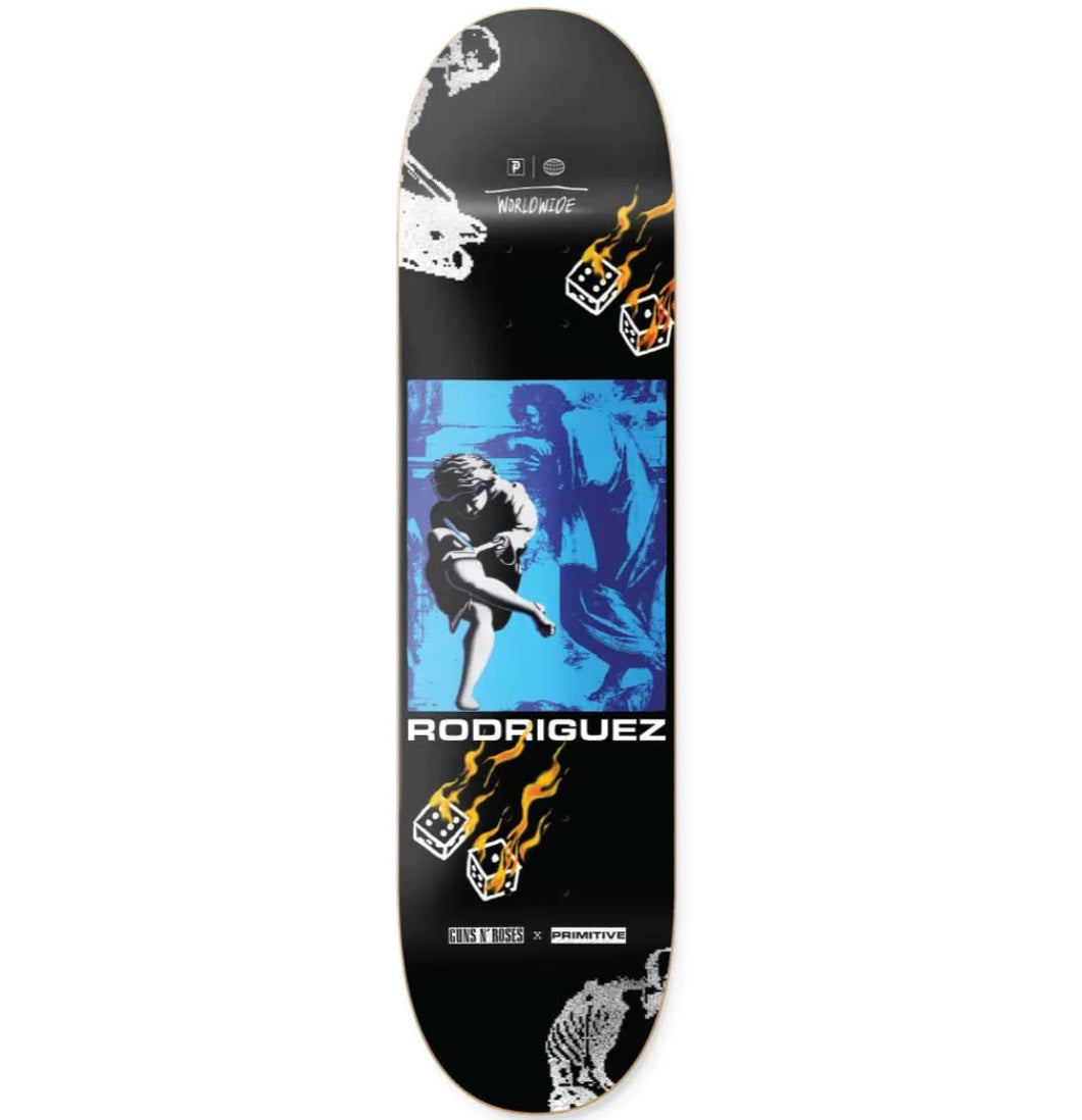 Primitive Skateboarding X Guns N' Roses - Rodriguez 'Estranged' 8.125" - Plazashop