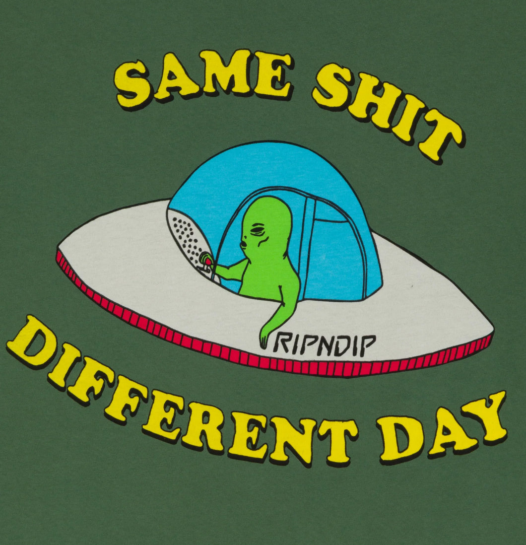 RIPNDIP - T-shirt 'Same Shit Different Day Tee'