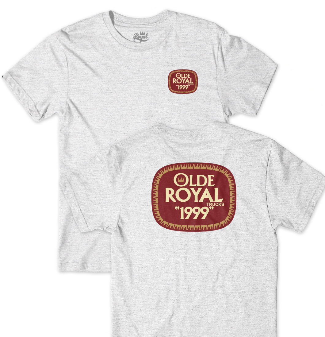 Royal Trucks - T-shirt 'Olde Royal Tee' (Heather Grey) - Plazashop
