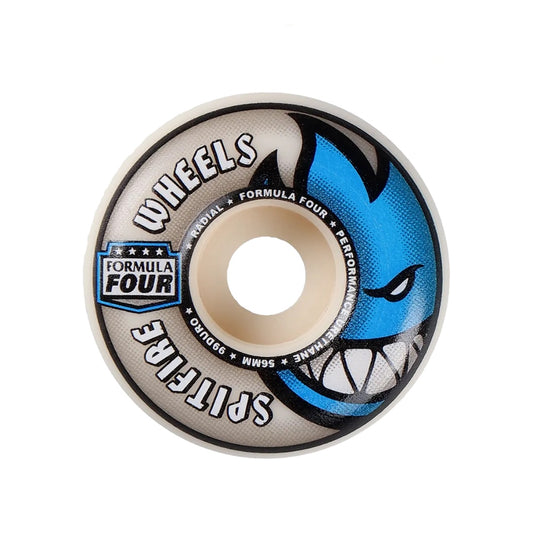 Spitfire Wheels - Hjul 'Radials F4' 56mm 99 Duro - Plazashop