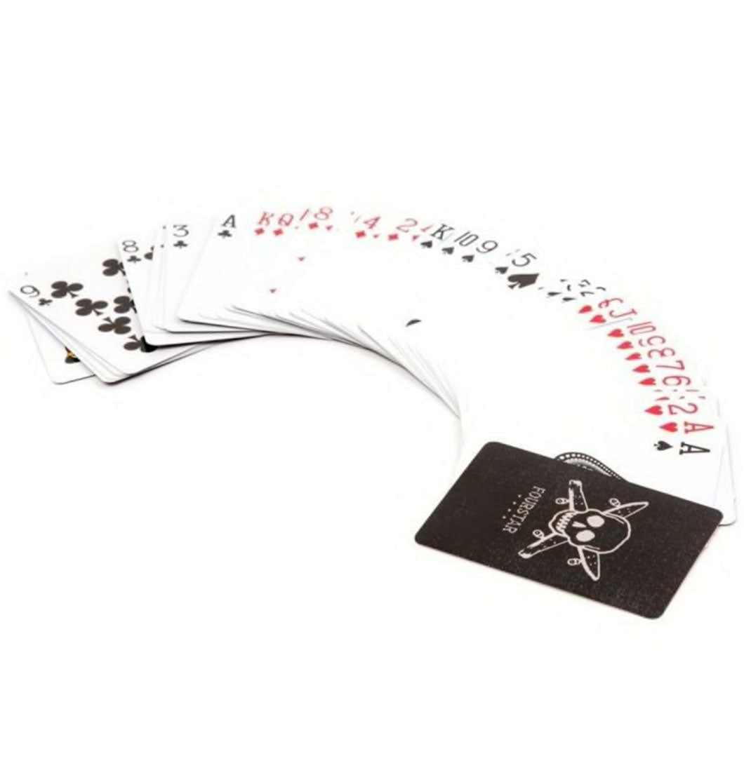 Fourstar - Playing Cards (Black) - Plazashop