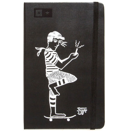 Fourstar X Moleskine - B.A Notebook (Black) - Plazashop