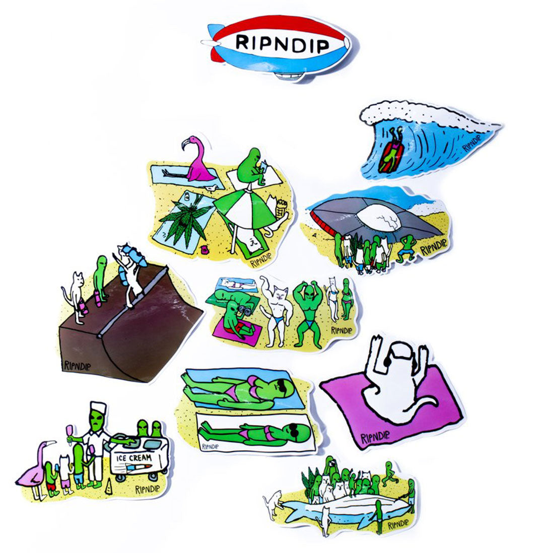 RIPNDIP - Sticker Pack 'Roswell Beach'