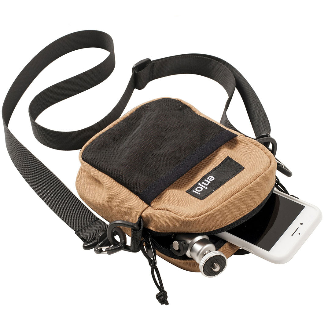 Enjoi - Ratpack Shoulder Bag (Brown) - Plazashop