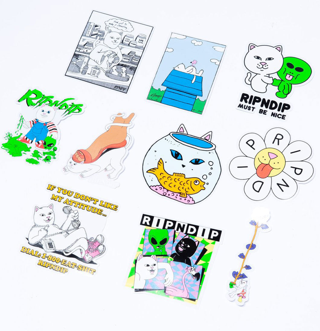 RIPNDIP - Sticker Pack 'Sid'