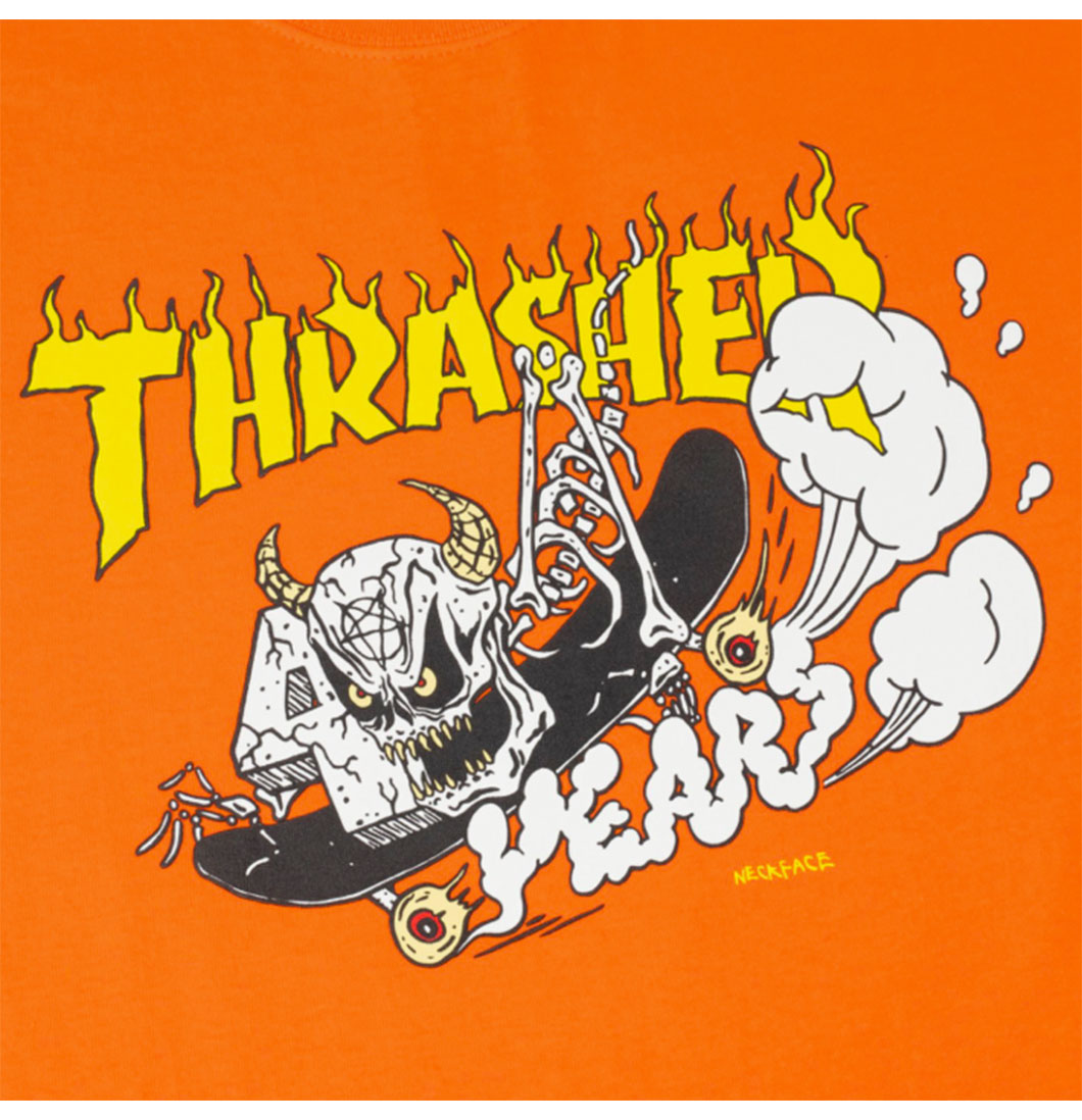 Thrasher Magazine - T-shirt '40 years Neckface Tee'