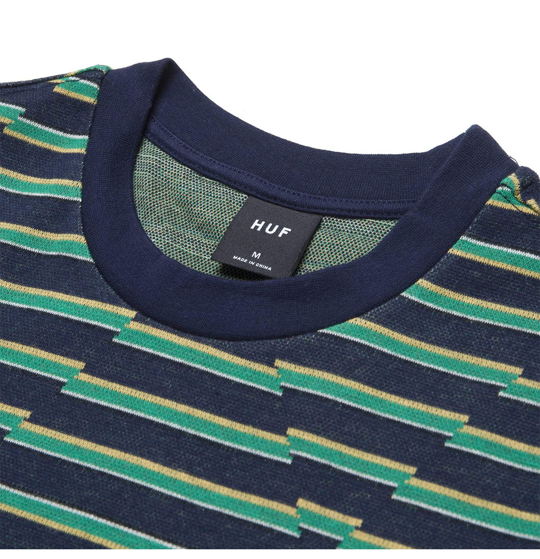 HUF - T-shirt 'Glenn Stripe Knit Top Tee'