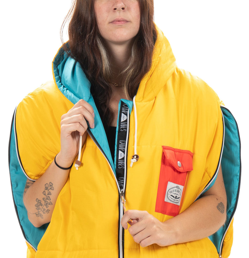 Pole - Napsack (Reversible) (Goldenrod/Blue Pine) - Plazashop