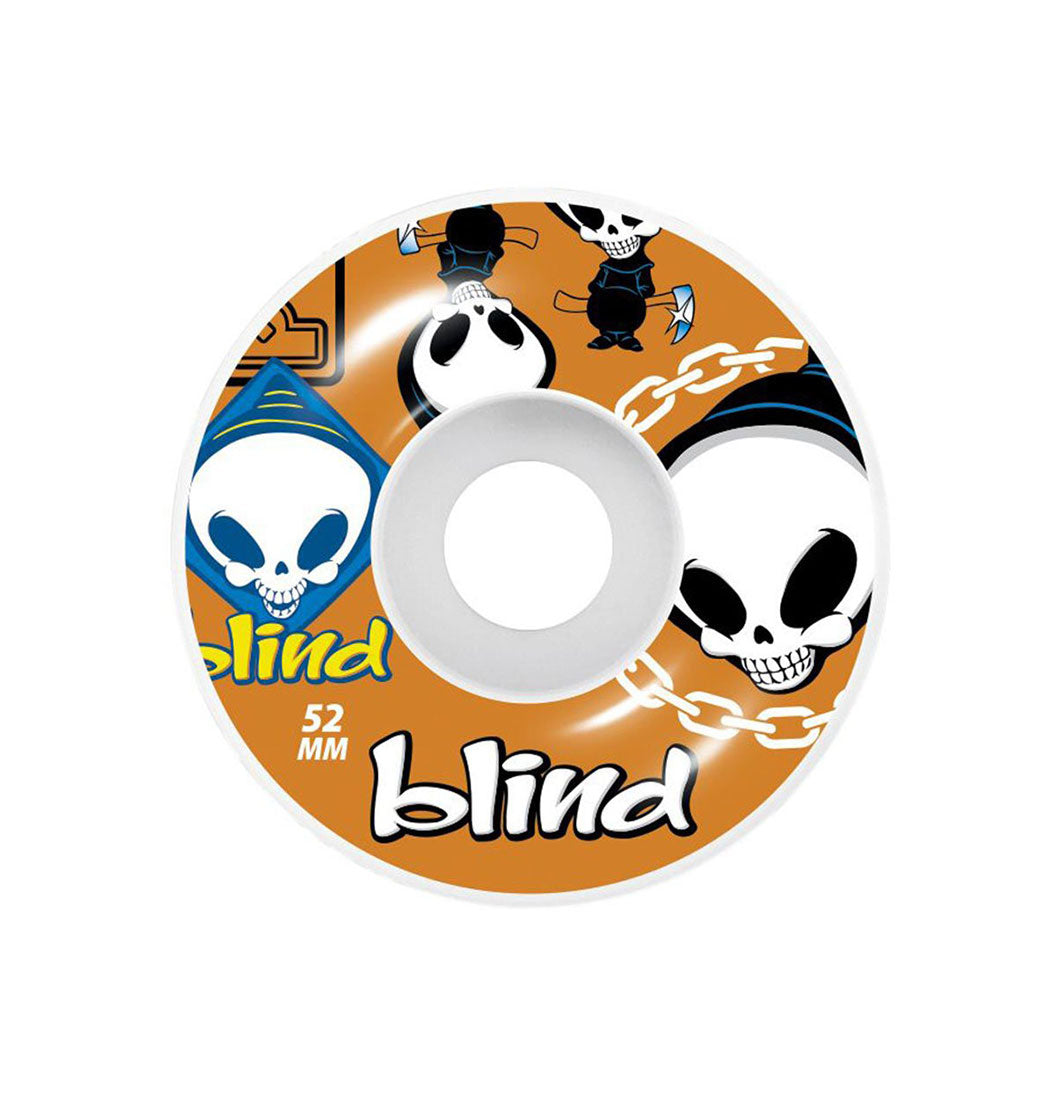 Blind Hjul - "Random" 52mm (Orange) - Plazashop