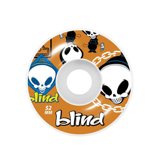 Blind Hjul - "Random" 52mm (Orange) - Plazashop