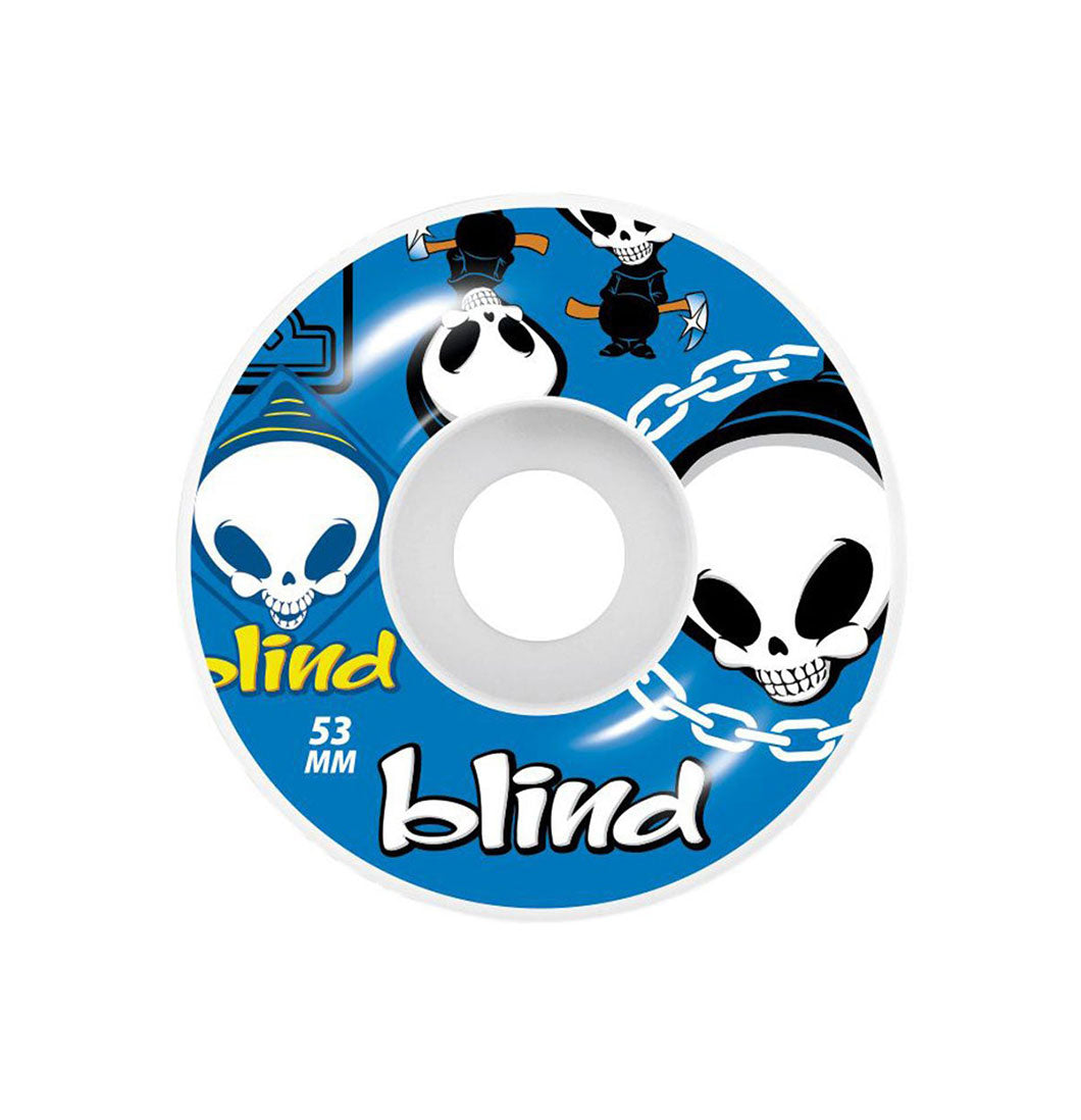 Blind Hjul - "Random" 53mm (Blue) - Plazashop