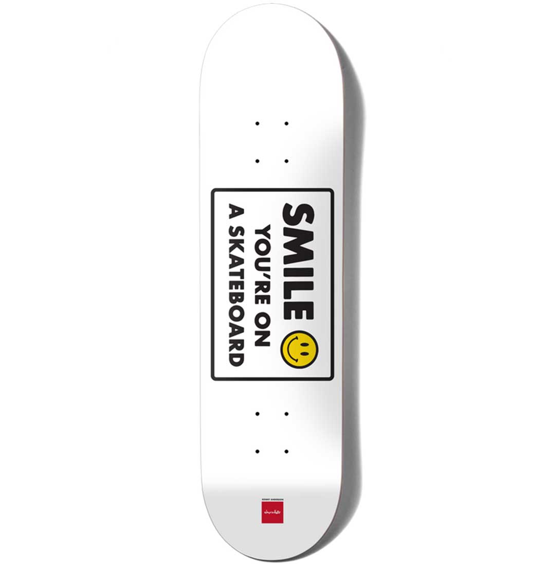Chocolate Skateboards Anderson "Smile" (G027) 8.25