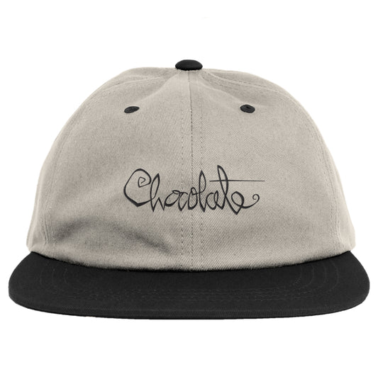 Chocolate Skateboards - Cap 'OG Script Hat' (Black/Bone) - Plazashop