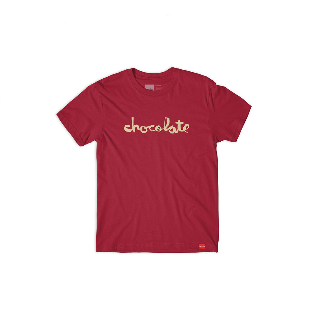 Chocolate Skateboards - 'OG Chunk' T-shirt (Kids) (Cardinal) - Plazashop