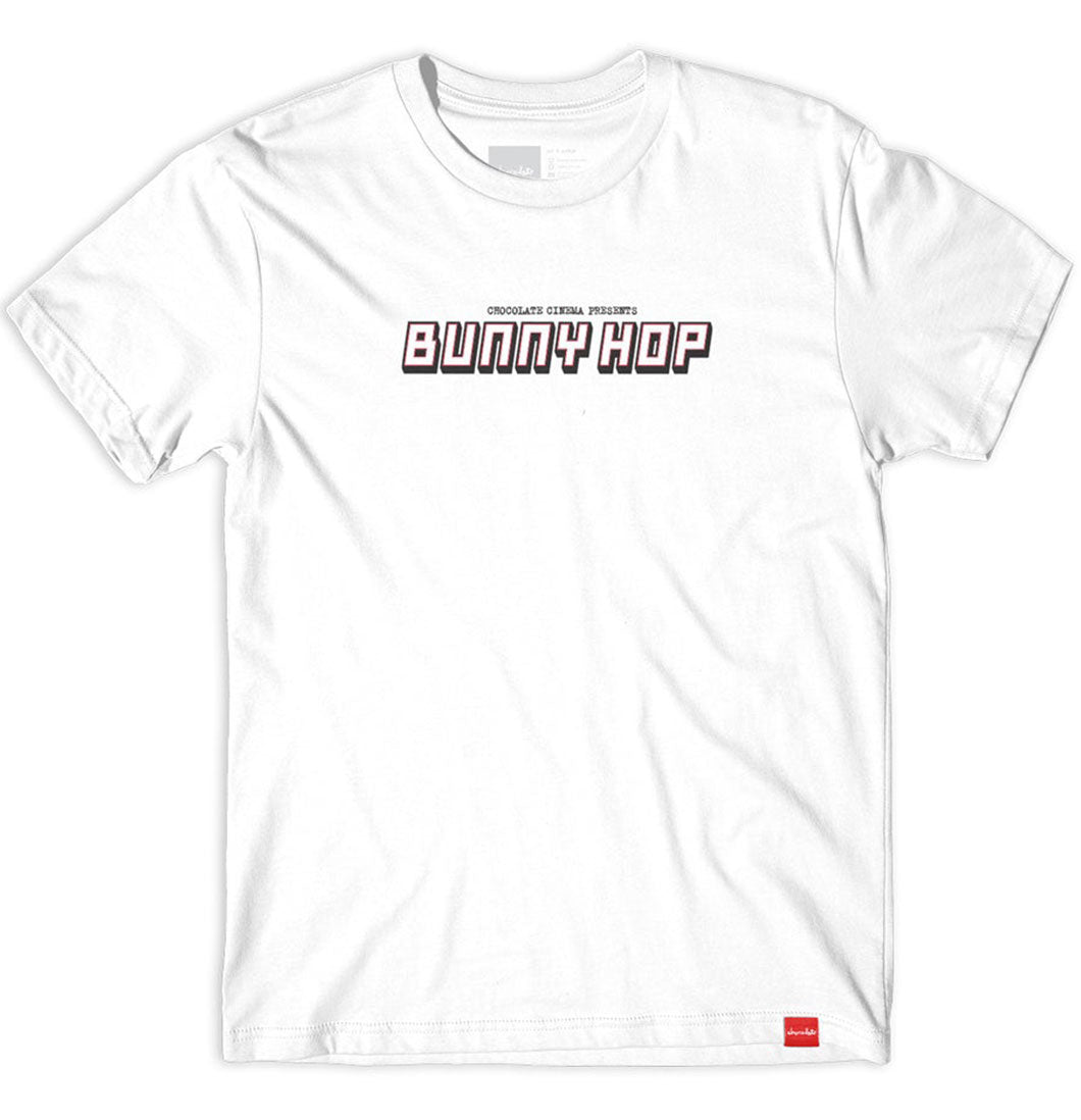 Chocolate Skateboards T-shirt "Bunny Hop" (White) - Plazashop