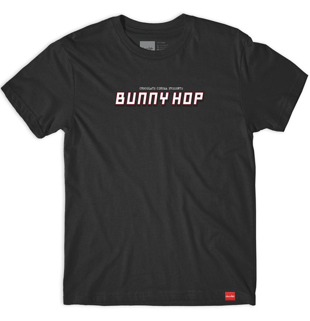Chocolate Skateboards T-shirt "Bunny Hop" (Black) - Plazashop