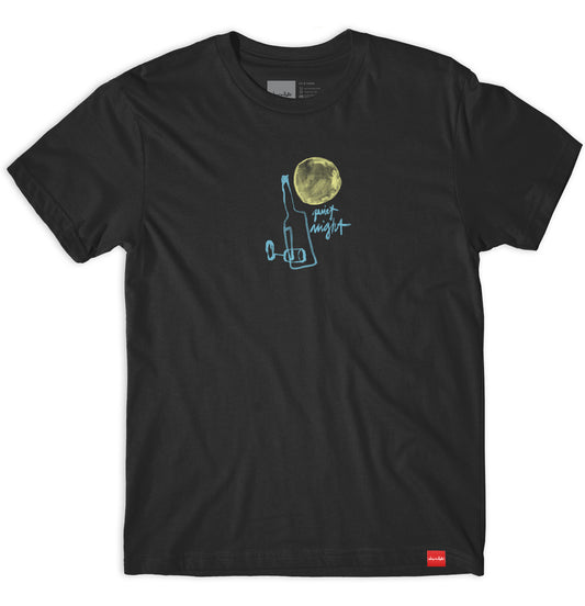 Chocolate Skateboards - T-shirt 'Quiet Night Tee' (Black) - Plazashop