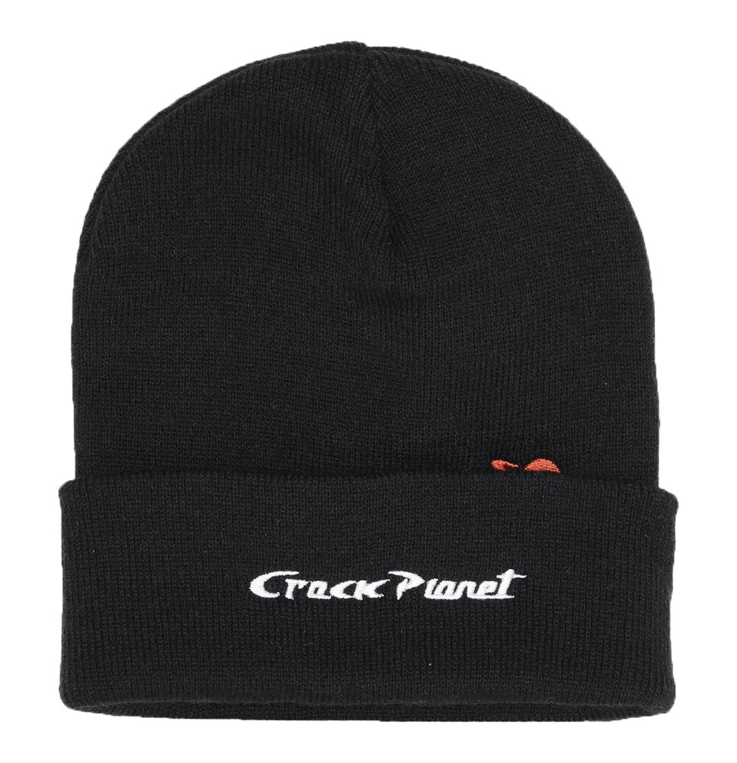 Crack Planet - 'CP Beanie' Hue (Black) - Plazashop