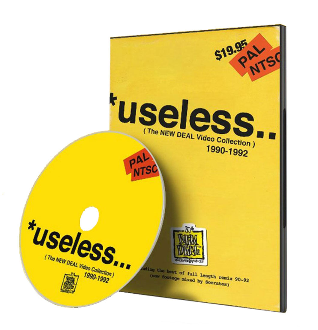 New Deal - Useless Dvd - PlazashopNew Deal Skateboards - Dvd 'Useless..' - Plazashop