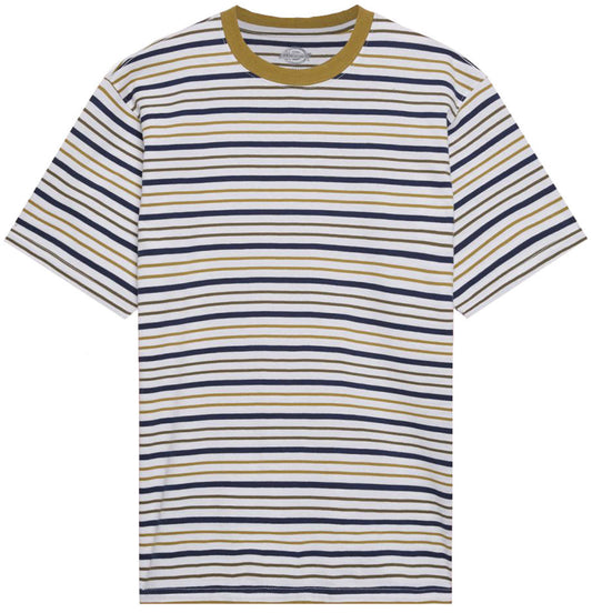 Dickies - Bothell Stripe T-shirt (White) - Plazashop