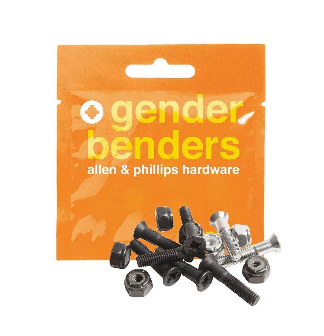 Enjoi Skateboards - 'Gender Bender' Hardware 1" - Plazashop