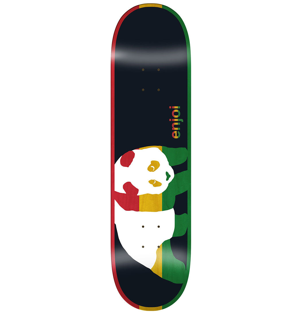 Enjoi Skateboards - 'Rasta Veneer' R7 8.375" - Plazashop