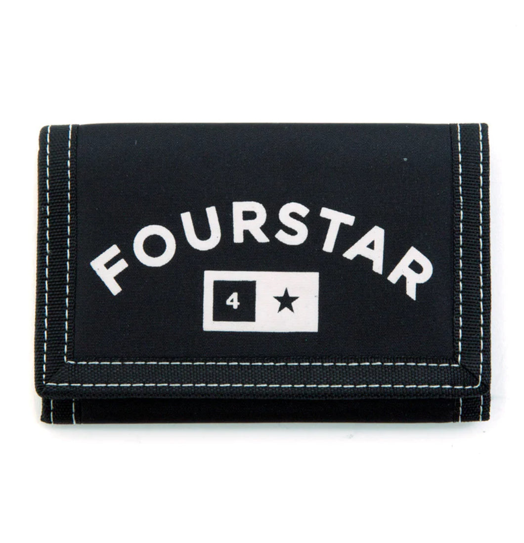 Fourstar - Pung 'Arch Wallet' (Black) - Plazashop
