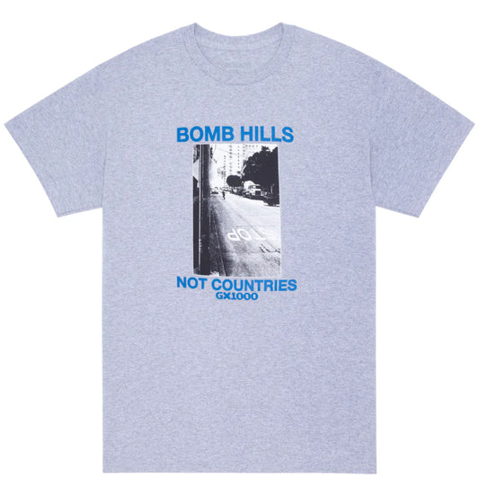 GX1000 - T-shirt 'Bomb Hills Tee' (Sports Grey) - Plazashop