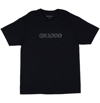 GX1000 - T-shirt 'Dithered Logo' (Black) - Plazashop