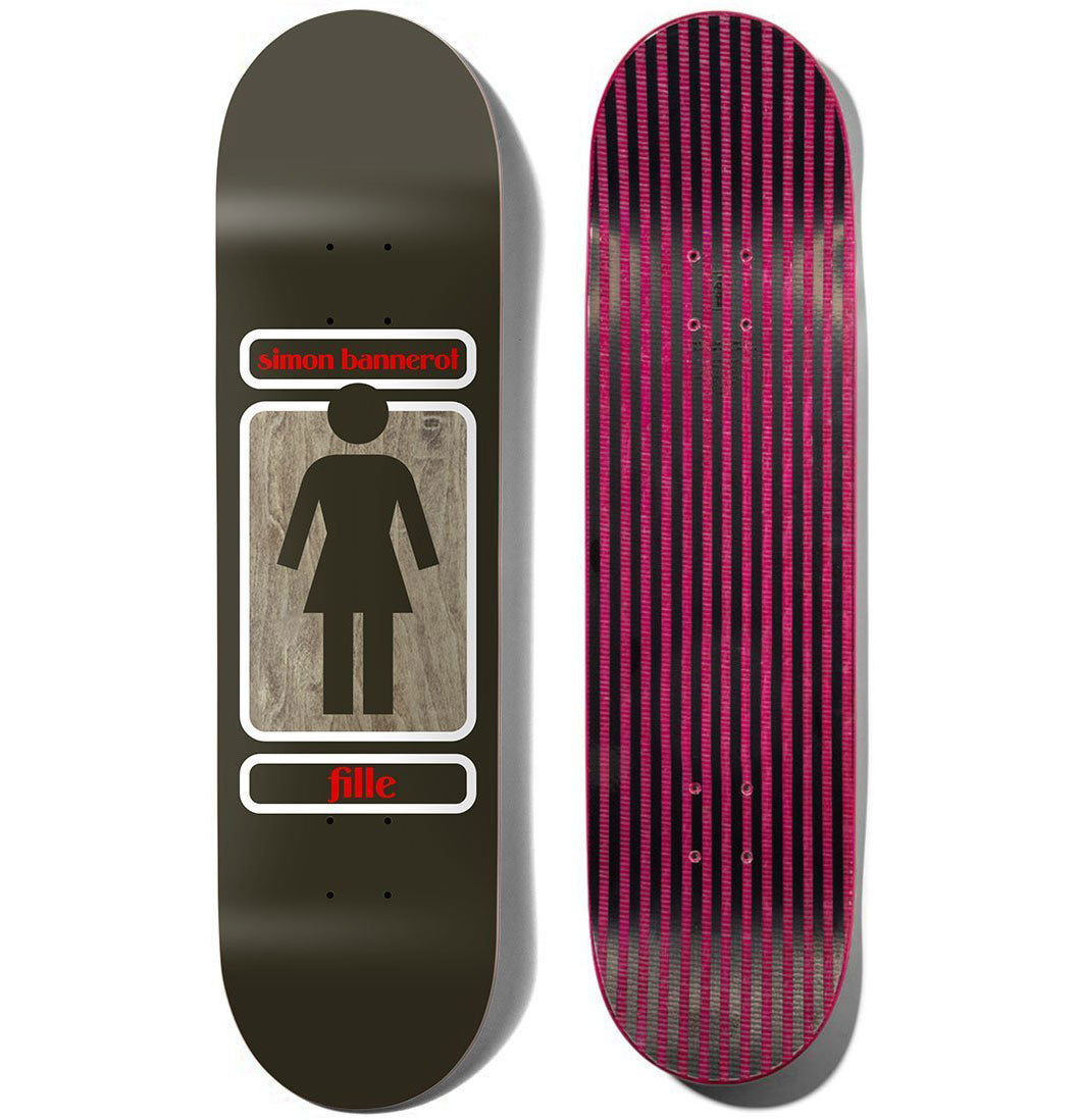 Girl Skateboards - Bannerot '93 Til' POP SECRET (G027) 8.25" - Plazashop