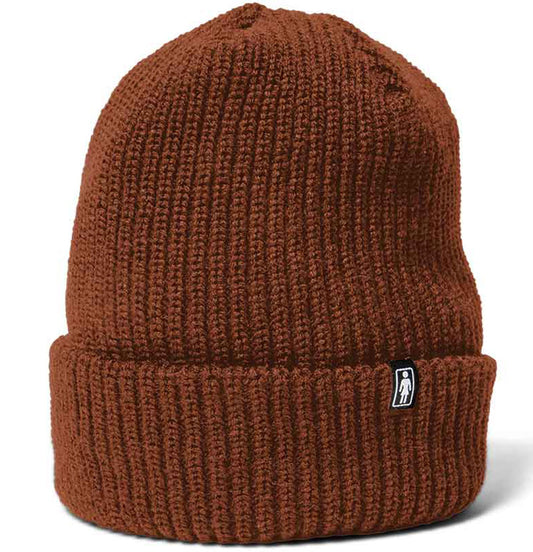 Girl Skateboards - Hue 'OG Clip Beanie' (Rust) - Plazashop