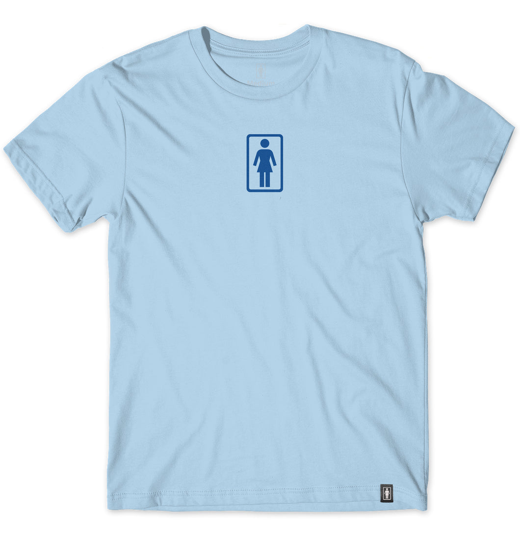 Girl Skateboards - T-shirt 'Boxed OG Tee' (Powder Blue) - Plazashop