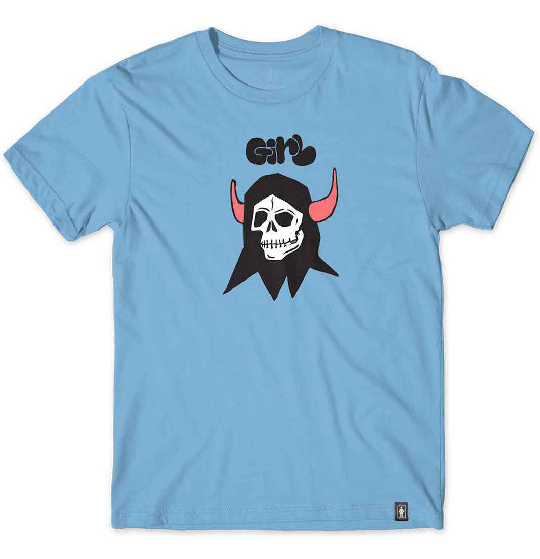 Girl Skateboards - T-shirt 'Good Time Goth' (Carolina Blue) - Plazashop